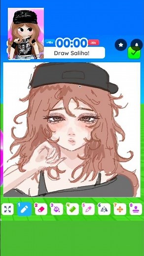 Draw me on ROBLOX✨♥️(pt.256) #roblox #robloxdrawing
