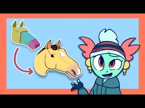 Horse head drawing secrets!