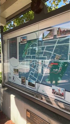 Welcome 2 Solvang California Community Bulletin Board@Centennial Plaza, Danish Capital of America 12