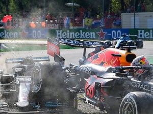 After Monza crash with Hamilton, Verstappen handed three-place grid drop for Russian GP