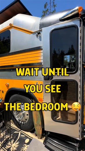 Could you live in this school bus turned land yacht?! #buslife #tinyhouse #bustour | Mobile Dwellings