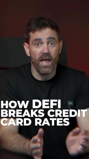 DeFi sets interest rates by supply and demand, not banks. Higher rates attract lenders, pushing costs down and rewards up. #crypto #cryptocards