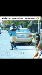 Let's get the running started 😂😂 Mad man really steal mad men money 😂😂 #brodashaggi #officerwoos #carterefe #fyp #comedy