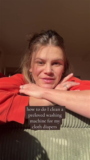 how do I clean my washing machine before washing my cloth diapers #clothdiaper #diaper #washroutine #ftm #mama