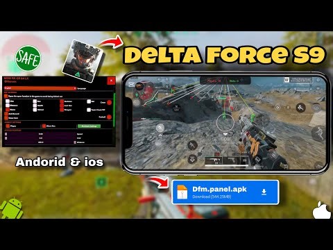 DFM MOD MENU APK DELTA FORCE +WALLHACK +AIMBOT + ESP |DOWNLOAD CHEATS NO RECOIL DELTA FORCE APP