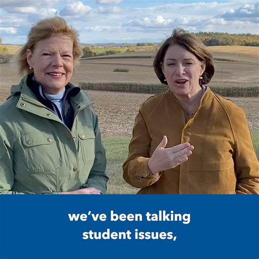 6.2K views · 318 reactions | In Wisconsin with Tammy Baldwin! We traveled across western WI from Eau Claire to Hudson to the beautiful Goplin Homestead Farm in Osseo. No matter where we were, people know Tammy has their backs and are working to elect her in November! | Amy Klobuchar | Facebook