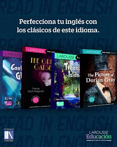 Sigue mejorando tu comprensión lectora del inglés con nuestra colección. Consíguela ya dando clic aquí: https://bit.ly/3ep202d. | Larousse Magazine