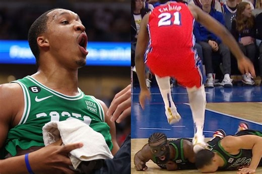 "I might have been out of here" - Grant Williams says Joel Embiid nearly crushed his head in the playoffs, details story of escaping death