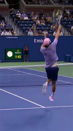 You CANNOT lob Riley Opelka! 😂