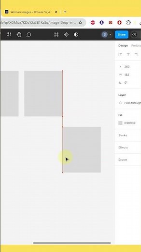 Adding images to placeholders in Figma #figma