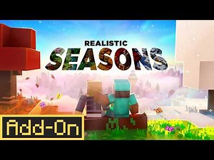 Minecraft BEDROCK Just Got REAL! Realistic Seasons Addon [in-depth REVIEW]