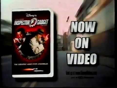 Disney's Inspector Gadget VHS and DVD Release Ad (1999)