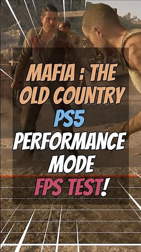 Mafia 4: The Old Country @ 60fps on BASE PS5! Are you playing this Day 1?