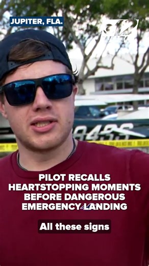It was a heart-stopping moment for a teen pilot who was forced to make an emergency landing on a busy Jupiter road during rush hour Friday afternoon. CBS12's @anniedelbel reports. Read more: https://bit.ly/4b9cUoR