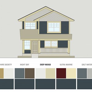 Wouldn’t it be great if choosing your home’s siding colors was this easy? See how James Hardie® siding and trim enhanced with ColorPlus® Technology can help simplify your life: bit.ly/2JRD6Gh | James Hardie