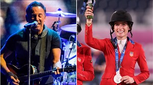 Bruce Springsteen's daughter Jessica wins silver medal at the Olympics