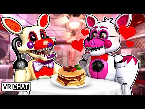 Funtime Foxy DATE NIGHT with LOLBIT in VRCHAT
