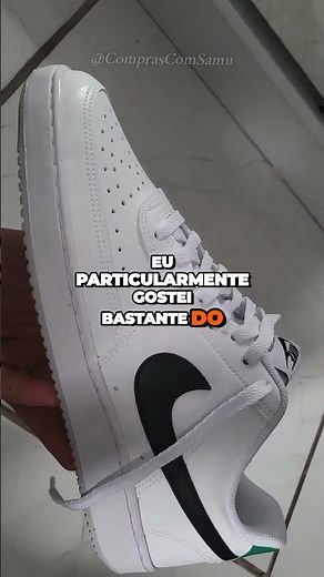Tênis Nike Court Vision Low Branco - Tênis versátil, porém não durável ao longo prazo.