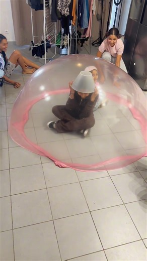 On fait la plus grosse bulle de slime au monde 😱 #slimechallenge #slime #shorts