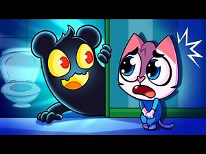 Monster In The Dark Song 🙀 | Funny Kids Songs And Nursery Rhymes by Cleo & Theo 🐾