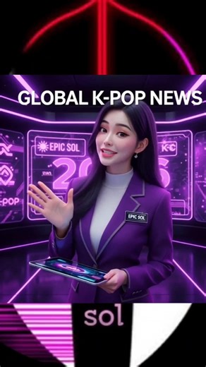 Meet Epic Sol Your New Global K-pop Anchor🌍✨ #Shorts #Kpop #blackpink #bts #lalisa #jimin #2026