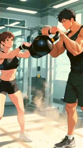This Gym Instructor's Morning Routine is INSANE #workout #anime #shorts