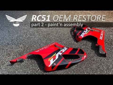 Honda RC51 | SP1 OEM Restore Part 2