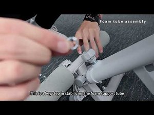 Pro Max Unboxing & Assembly | Step 3-2: Foam Tube Assembly