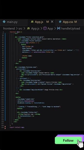 [Part 1] Building the Core Bridge UI - React & Python Matrix Filters