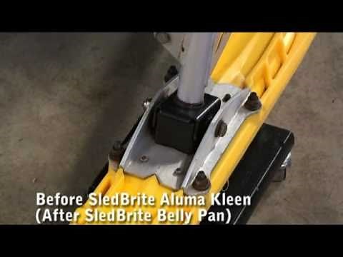 Cleaning & Removing Oxidation from Snowmobile Aluminum Parts, Ski Attachments