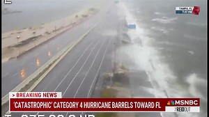 5.7K views · 125 reactions | Meteorologist Angie Lassman on the "catastrophic" Category 4 hurricane barreling towards #Florida: "This is an area that probably is one of the worst spots in the world to see storm surge." | The ReidOut with Joy Reid | Facebook