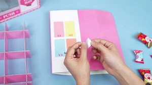 Valentines Boxes for Kids Classroom, Valentines Card Box with 25 Cute Cards, Valentine Day Box for Girls Boys School Exchange, Valentine's Boxes for Kids for Classroom Party Supplies