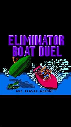 Eliminator Boat Duel (Nintendo/NES/8-bit)