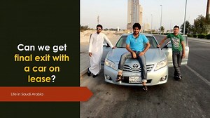 Can we get final exit with a car on lease?
