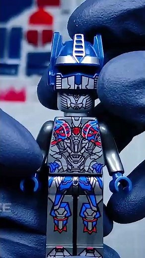 How to make Unofficial LEGO Transformers Minifigure? Optimus Prime Speed Build SYBlock 乐高 レゴ 레고 ЛЕГО
