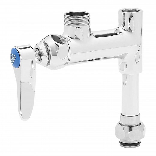 T&S B-0155-LNEZ Add On Faucet for EasyInstall Pre-Rinse Faucets - No Nozzle