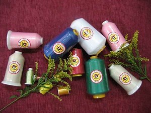 [Hot Item] Polyester Filament Texture Yarn100% Spun Yarn Colorful Sewing Thread