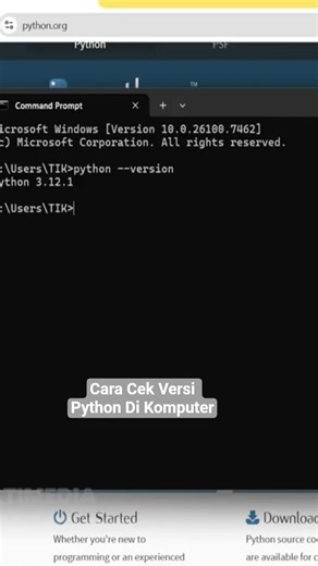 Cara Cek Versi Python Di Komputer atau Laptop