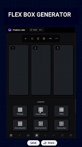 4.3K reactions · 906 shares | No more trial and error —Use this FREE Flexbox Generator to build layouts without writing code! Just drag, adjust, and copy the CSS  follow for more @shivaconceptsolution #CSSFlexbox #HTMLCSS #html #css #WebDevTools #FlexboxGenerator #CSSMadeEasy #FrontendTips #WebDesignTool #CodeFaster #ShivaConceptSolution #WebDevelopment #LearnCSS #100daysofcode | Shiva Concept Solution | Facebook