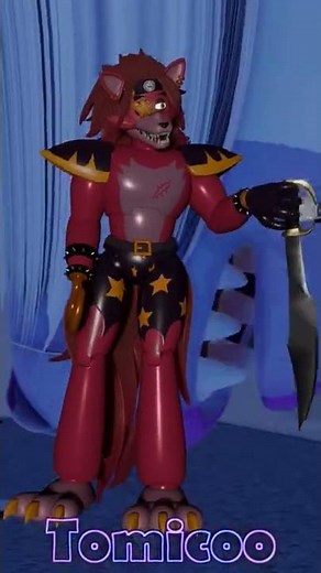 GlamRockFoxy V2 Showcase (Hostage Série)