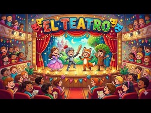 🎭 What is THEATRE? Explained simply for children | Pequetópolis