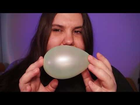 ASMR Balloon Sounds | Hand Touching
