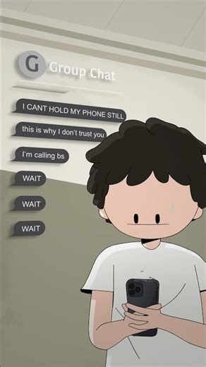 When You Text the Group Chat… #animation #meme #relatable