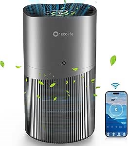 Air Purifiers for Home Large Room up to 3120 Sq Ft, CADR 450m³/h, H13 True Hepa Air Purifiers with PM2.5 Display, Smart WiFi and Auto Mode Sensor, Filters 99.97% of Pet Hair Dander Pollen