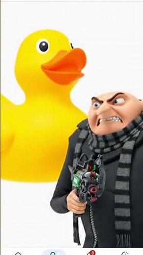 gru destroys duck #funny