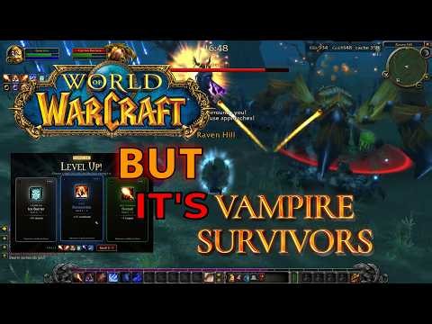 Roguelike World of Warcraft That Plays Like Vampire Survivors!? Azeroth Survivors - Mage - Duskwood