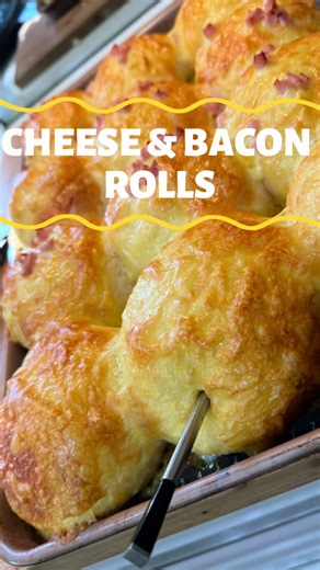Delicious Cheese & Bacon Rolls Recipe from Cookidoo