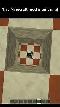 I'm testing the Minecraft mod “Immersive Portals” #minecraft #minecraftmods