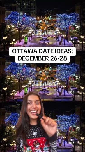 Merry Christmas, Ottawa! 🎄❤️ Here are a few date ideas that you can look forward to this weekend! #datenightottawa #ottawadateideas #ottawachristmas | Date Night Ottawa