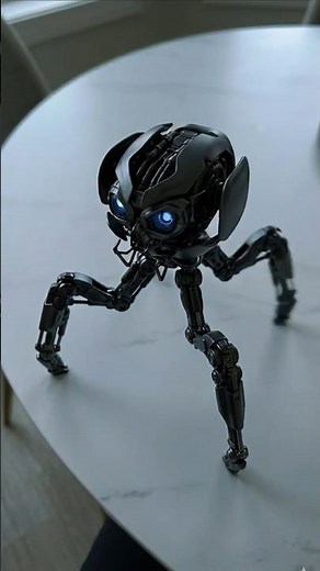 UFO Transforms Into Giant Tripod Walker 🤯🛸 | Most INSANE Alien Machine Ever #shorts #ai #robot